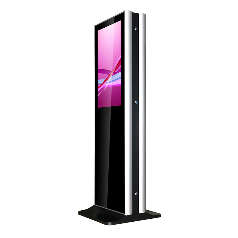 22 84 Dual Sided Freestanding Digital Display Visimi Digital